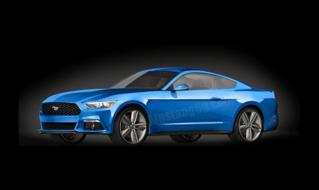 Рендеры 2015 Ford Mustang